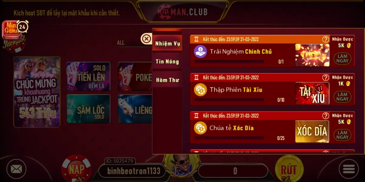 Tại sao chọn Manclub