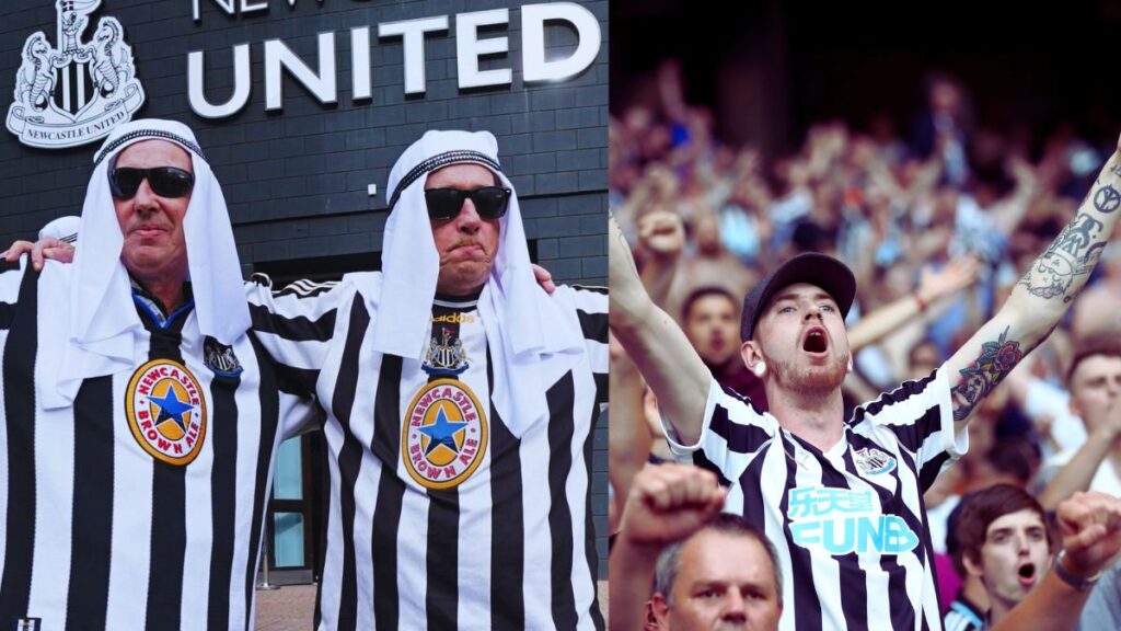 newcastle united ucl fans